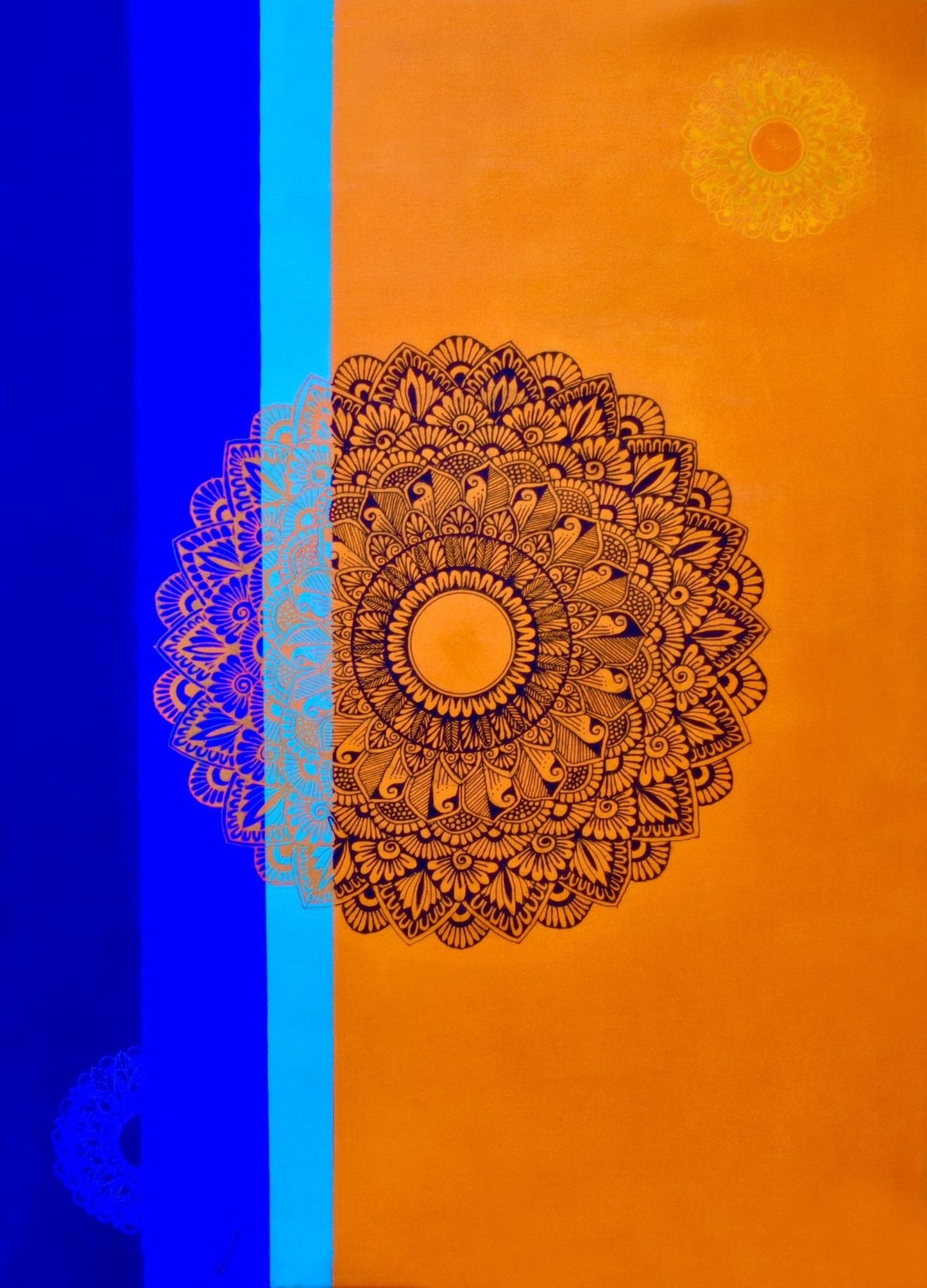 Mandala Stories- Saffron Trails