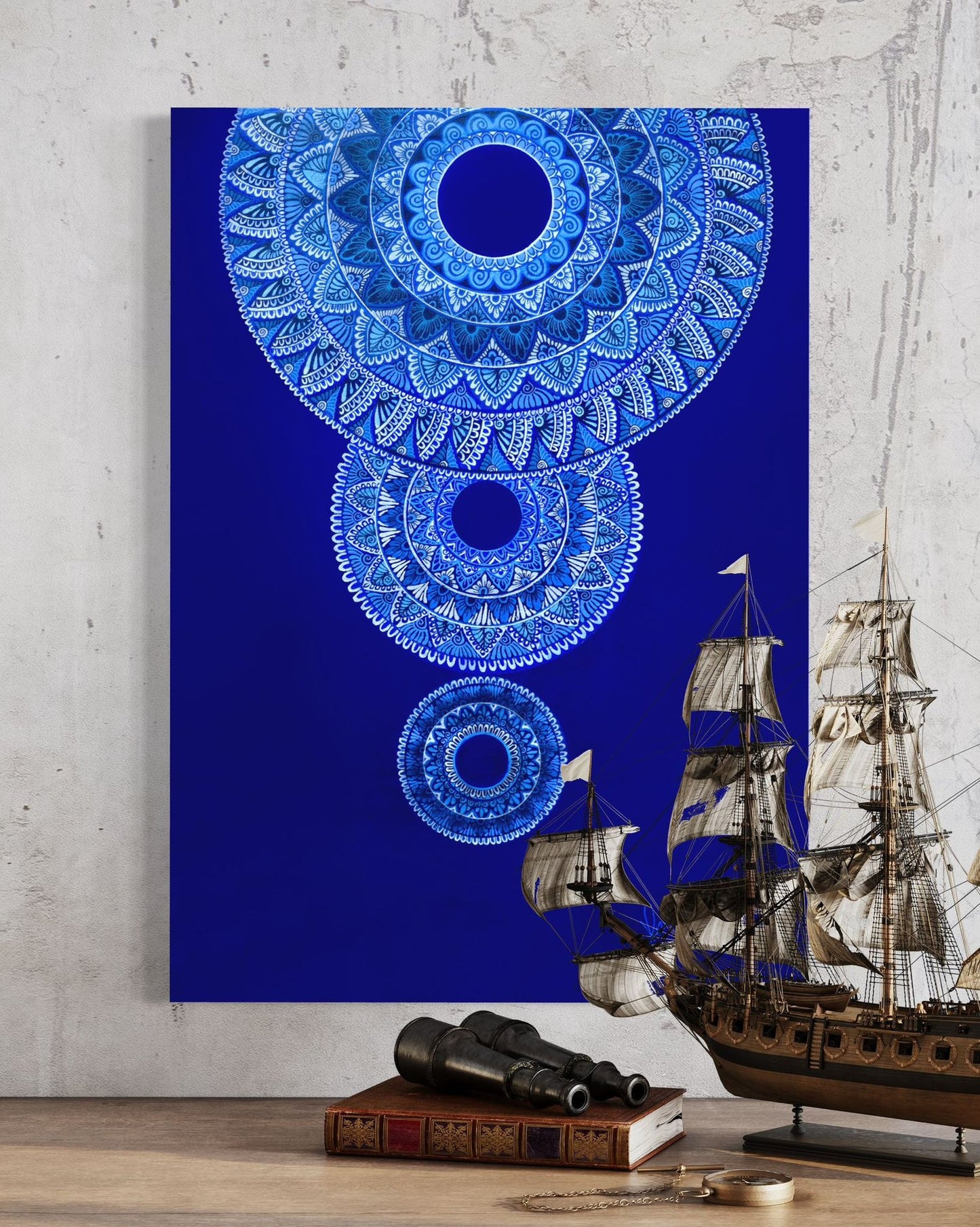 Mandala Stories - Blue Print
